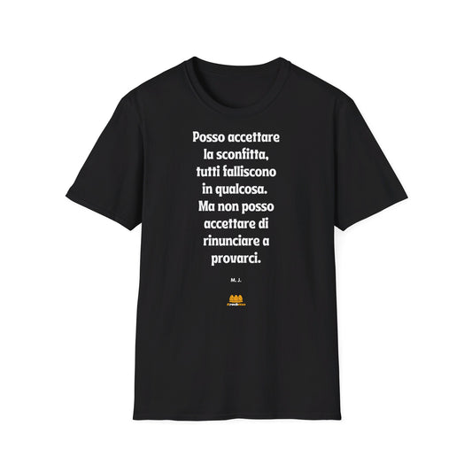 Frasi epiche sportive - M. J. T-shirt