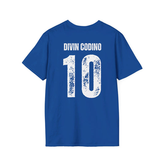 Roberto Baggio Divine Ponytail Unisex T-Shirt Front Back Print