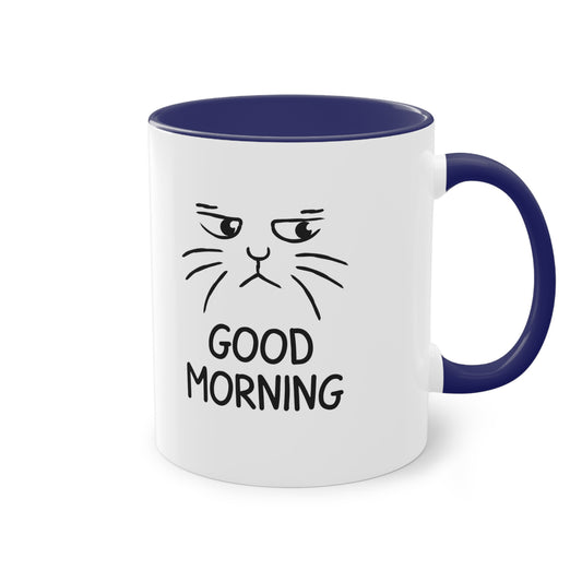 Good Morning Cat Mug